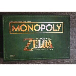 NWOT Monopoly The Legend Of Zelda Collector's Edition Complete Hasbro